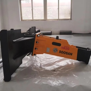 Martillo Hidráulico SOOSAN SB 20 Tipo Caja, Diámetro de Cincel de 68 mm, Accesorio para Minicargadora, Excavadoras de 1.2-3 Toneladas, 1 Año de Garantía - Product Image 1