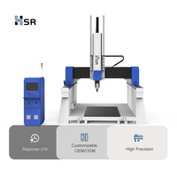 Máquina Router CNC de 5 Ejes HSR con ATC, Husillo de 9kW, Syntec/RichAuto, Rodamientos de Alta Rigidez, Bomba de Motor, Engranaje, Mesa de Vacío, Mach3/NC Studio