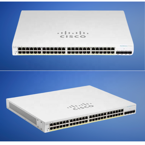 สวิตช์อัจฉริยะ CBS220-48FP-4X รุ่นใหม่ 48 พอร์ต Full PoE 4x10G SFP+ สวิตช์ POE+ แบบจัดการได้ CBS220-48FP-4X - Product Image 1