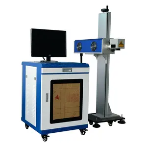 Industry Separating Dynamic Focusing Galvo Raycus Ipl Portable UV CO2 Optical Fiber Split Laser Marking Machine