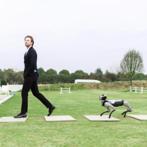 Robot Anjing Bionik AI, Mainan Interaktif Pemrograman Pengembangan Sekunder, Aplikasi Kontrol Jarak Jauh, Robot Pendamping Pintar Berkaki 4 yang Menyenangkan - Product Image 2