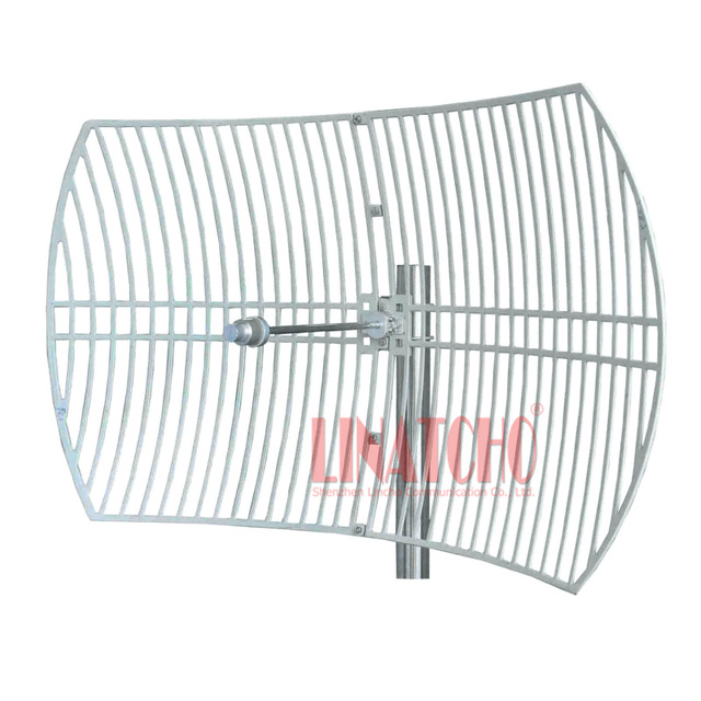 5.8GHz Outdoor Long-distance Transmission Parabolic Grid WIFI 30dB Wlan Directional Antenna