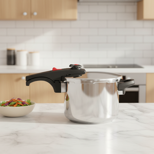 Cuisinière à pression en acier inoxydable INOX Fast Cooking de 6 <span class=keywords><strong>litres</strong></span>, cuisinière instantanée pour la cuisine domestique - Product Image 1