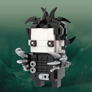 MOC7479 194 pièces Edward <span class=keywords><strong>Scissorhands</strong></span> Cadeaux Collection de puzzles Briques de construction DIY Jouets éducatifs Anime Enfants - Product Image 6