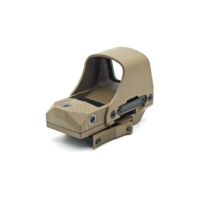 Lunette de visée compacte à point rouge HD avec lentille multicouche, étanche, antichoc, optique tactique de chasse