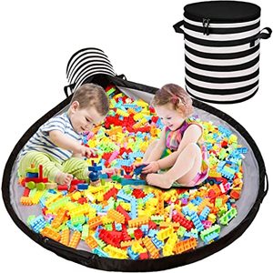 KUYUE Outdoor Baby Play Mat, Picnic Mat, Kinds Toy Cleaning Storage Bucket Basket Quick Storage Basket Storage Boxes & Bins 300