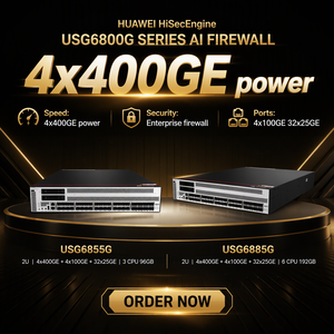 Firewall con IA Serie USG6800G USG6855G USG6885G, Gateway de Seguridad de Red de Salida para Centros de Negocio, 2U, Nuevo Original - Product Image 1