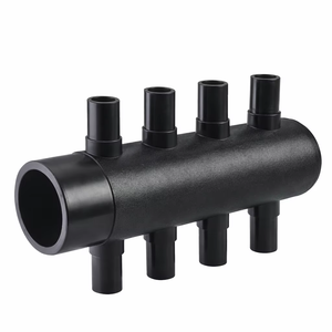 ระบบจ่ายความร้อนใต้ดิน PE100 HDPE สำหรับปั๊มความร้อนจากแหล่งกำเนิดความร้อนใต้ดิน (<span class=keywords><strong>GSHP</strong></span>) ช่องจ่ายขนาด 432 มม. หัวต่อขนาด 90 มม. - Product Image 1