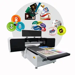 Jucolor 10 Kleuren Levendig Afdrukken Canvas Bruiloft Acryl 6090 A1uv Printer