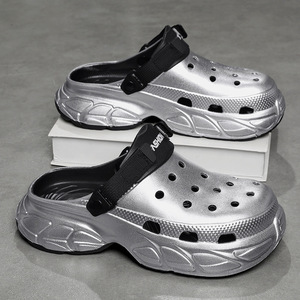 Sandalias EVA Clog <span class=keywords><strong>para</strong></span> Hombre, Verano, Exterior, Antideslizantes, Transpirables, Ligeras, Punta Cerrada, Pantuflas con Amortiguación Suave, Sensación de Caminar sobre Nubes - Product Image 1