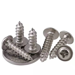 Lot De 4 Vis De Rappel En Fer Argenté, Longueur 5 Cm - Générique