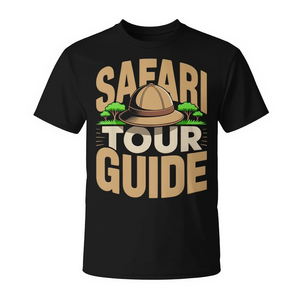 Camiseta de disfraz de guía turístico de safari para Halloween, unisex, para adultos, color negro - Product Image 2