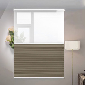 MEIERNAI Portable Blackout <strong>Curtains</strong> Day and Night Double Waterproof Portable Blackout <strong>Curtains</strong> <strong>Motor</strong> for Cellular Blinds - Product Image 1