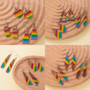 <span class=keywords><strong>Boucles</strong></span> <span class=keywords><strong>d</strong></span>'<span class=keywords><strong>oreilles</strong></span> pendantes bohèmes rétro en résine géométrique avec coutures en bois, <span class=keywords><strong>7</strong></span> <span class=keywords><strong>chakras</strong></span>, vintage, personnalisées, bijoux <span class=keywords><strong>d</strong></span>'été - Product Image 3
