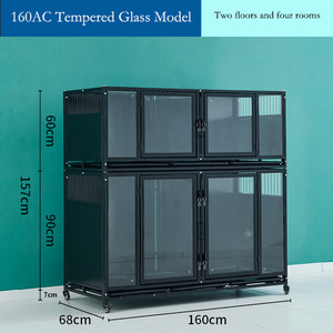 Nuevo Hotel para Gatos de Interior con Ruedas |   Jaula de Metal Galvanizado de Alta Calidad para Mascotas - Product Image 5