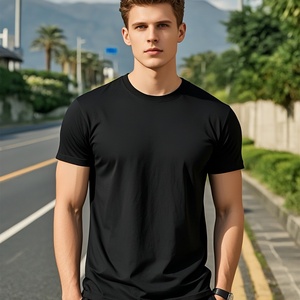 Camiseta BMT 18 Personalizada Lista para Enviar, de Algodón de Color Sólido, Cuello Redondo, Manga Corta para Hombre - Product Image 5