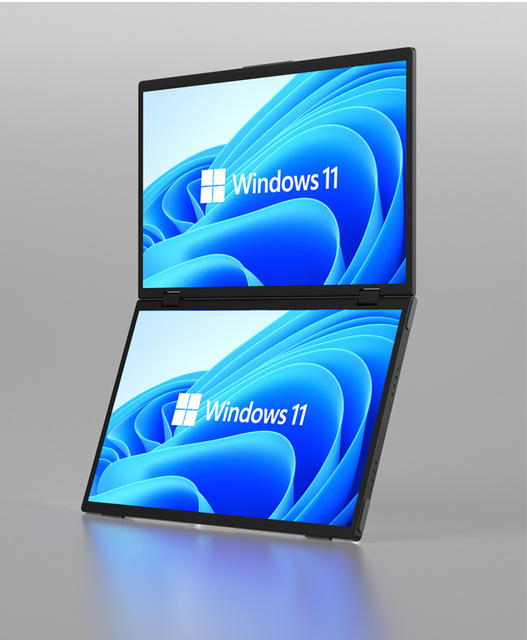 15.6 Inch Full HD 360 Foldable LED Portable Monitor with USB Interface New Multi-Tasking Laptop Screen