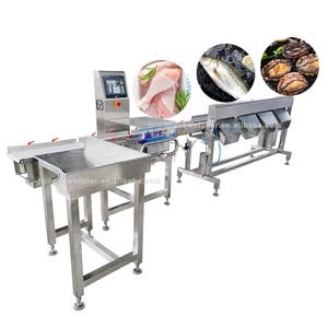 Pèseur numérique à prix d'usine avec convoyeur, balance à bande transporteuse, machine de tri automatique OEM/ODM personnalisée pour huîtres et poissons - Product Image 2