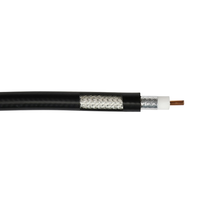 UHF male pl259 to UHF male Coax Cable (LMR200 Equivalent) rendah kerugian untuk VHF Ham Radio CB Radio lebih baik dari RG58
