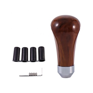 Pommeau de levier de vitesse automatique en alliage d'aluminium avec lignes bleues pour voiture universelle au <span class=keywords><strong>prix</strong></span> de gros Offre Spéciale aspect bois - Product Image 3