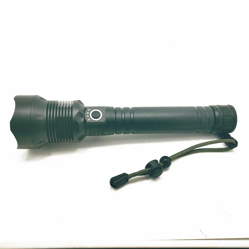 Tactical Zoom 3 Chế Độ Mạnh Mẽ Nhất P70 LED Đèn Pin Đèn USB Săn Bắn Torch, Xách Tay Cho Ngoài Trời Cắm Trại Đèn Pin Chống Thấm Nước