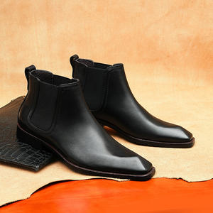 Zapatos Casuales Formales de Negocios para Hombre, Transpirables, de Moda, de Cuero Genuino, Sin Cordones, Ligeros, con Suela de Goma Antideslizante - Product Image 3