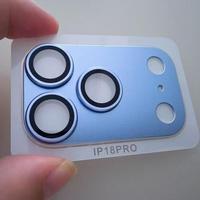 Protection d'écran en alliage d'aluminium AR + AF, protection d'objectif en verre trempé pour iPhone 18 Pro/18 Pro Max