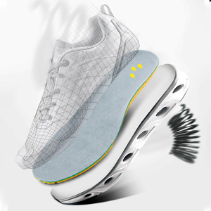 Solette per scarpe ortopediche antiscivolo deodorante per massaggio traspirante solette in EVA produttore all'ingrosso - Product Image 6