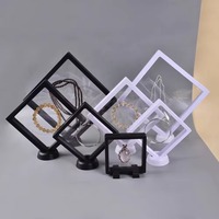 Boîte de présentation de bijoux en film PE transparent coloré, haute élasticité, pour vente en gros, boîte d'emballage de bijoux