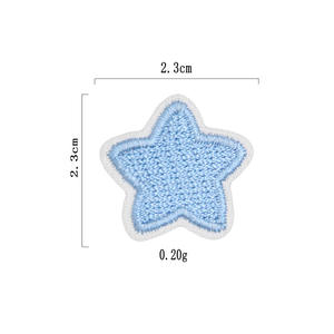 แผ่นปักลายดาวเล็กแบบรีดติด ขนาด 1 นิ้ว ปักลายดาวจิ๋ว มี 14 สี สำหรับเสื้อแจ็คเก็ต กระเป๋า หมวก เสื้อผ้า - Product Image 5
