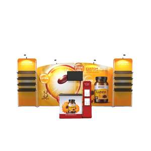 Support d'affichage pliable en aluminium pour la publicité, antivol - Product Image 2