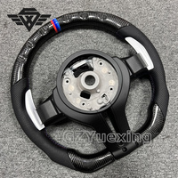 Volant de sport automobile en fibre de carbone véritable Rixingwang BM-W pour M3 M5 Série 3 F10 F30 F31 F32