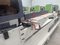Sierra ingletadora CNC automática de doble cabezal de alta precisión 450 de alta gama para perfiles de UPVC/PVC/aluminio
