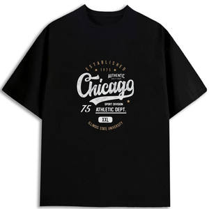 Camiseta Chicago Authentic Athletic Dept XXL para hombre, cuello redondo de algodón, corte regular, Sport Division Established 1975 - Product Image 1