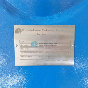โรงไฟฟ้าพลังน้ำ กังหันน้ำขนาดเล็ก HL240C-WJ-50 ไฮโดร มินิ HL240C-WJ-50 - Product Image 6