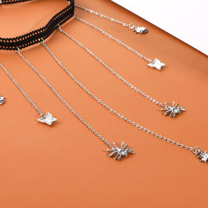 Chaîne de jambe chaude transfrontalière Europe et Amérique corde élastique en <span class=keywords><strong>dentelle</strong></span> sexy exagérée personnalité d'araignée chaîne de corps chaîne de jambe - Product Image 6