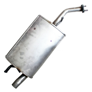 Silenciador de Escape de Acero Inoxidable 409 de Repuesto OEM, 1.2 mm de Grosor, Acabado Liso para Chevrolet Spark (M300) 1.0 16V - Product Image 2