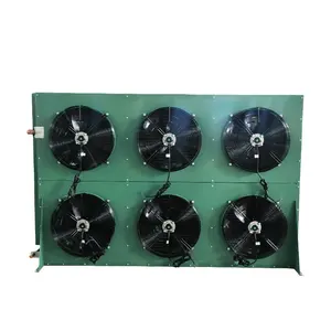 Ruixue High Quality Air Cooled Condenser With 6 Fans Used for Cold Room Refrigeration Unit