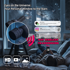 SENSVISION WiFi 4MP 2.5K 비디오 16배 확대 25-50mm 접안렌즈 망원경 스포팅 스코프 카메라 HD 무선 디지털 - Product Image 3