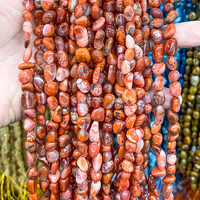 Perles de pierre naturelle irrégulières 6-8mm, Amazonite, Agates en forme libre, Quartz en pépites, Pierres précieuses en vrac colorées, certifiées CNAS pour la création