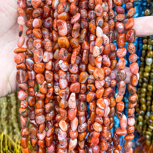 Hạt Đá Tự Nhiên Không Đều 6-8Mm Hạt Đá Quý Rời Thạch Anh Ngọc Trai Để Làm Trang Sức - Product Image 5