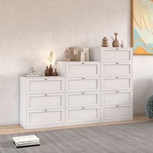 Casier en acier Zxm, minimaliste, multi-niveaux, pour chambre à coucher, salon, casier de rangement pour étude - Product Image 2