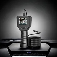 Caméra endoscopique à objectif unique de 2,4 pouces à bas prix, étanche, sonde subaquatique pour réparation automobile et inspection de canalisations