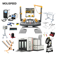 MOLISPEED Extracteur de bosses métalliques pour voiture, équipement de réparation de carrosserie, outils d'entretien automobile, banc de redressage de châssis, cabine de peinture