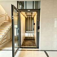 Nouvel Ascenseur de Villa Hydraulique à Mât Vertical de Luxe, pour 2 à 5 Étages, Personnalisé pour Résidence Privée, Haute Sécurité, Origine Chine