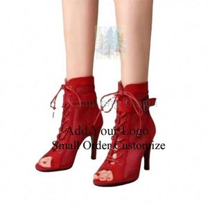 Zapatos de Baile de Salón y Tango con Tacón Alto, Suela Suave, Estilo Jazz - Product Image 2