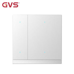Interrupteur mural intelligent GVS KNX avec capteur de température intégré, automatisation multi-fonctions, interrupteurs muraux 2 voies - Product Image 3