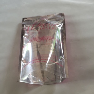 Tùy chỉnh phía trước rõ ràng trở lại lá đứng lên túi nhựa Ziplock tóc mở rộng dây kéo túi - Product Image 2