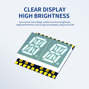 SMD LED شاشة ألفا رقمية داخلية عالية السطوع S4021BS حمراء 2 بوصة سطح رمادي مشترك أنود/كاثود - Product Image 3