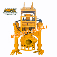 MAXWAY, Pompa Lumpur Hidrolik Submersible MMCL, Pompa Lumpur 10 Inci, 250QSY600-40, 250HDP600-40